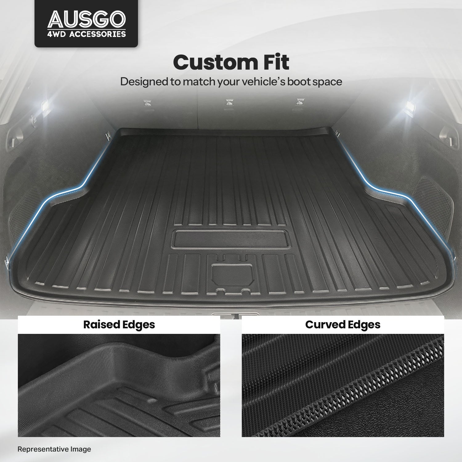 Boot Liner Back Seat Protector for Zeekr 7X 2025-Onwards