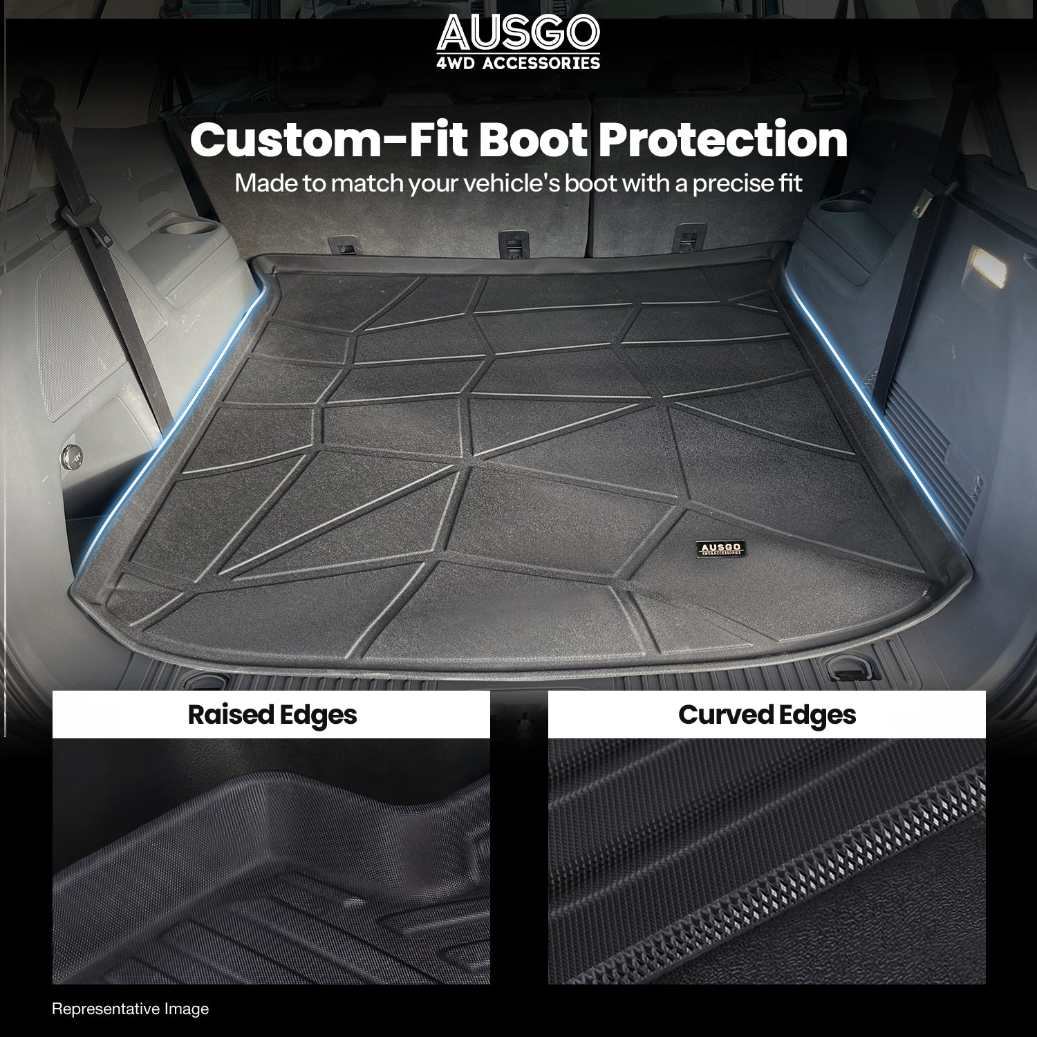 Boot Liner for Ford Everest UA Series 2015-2022