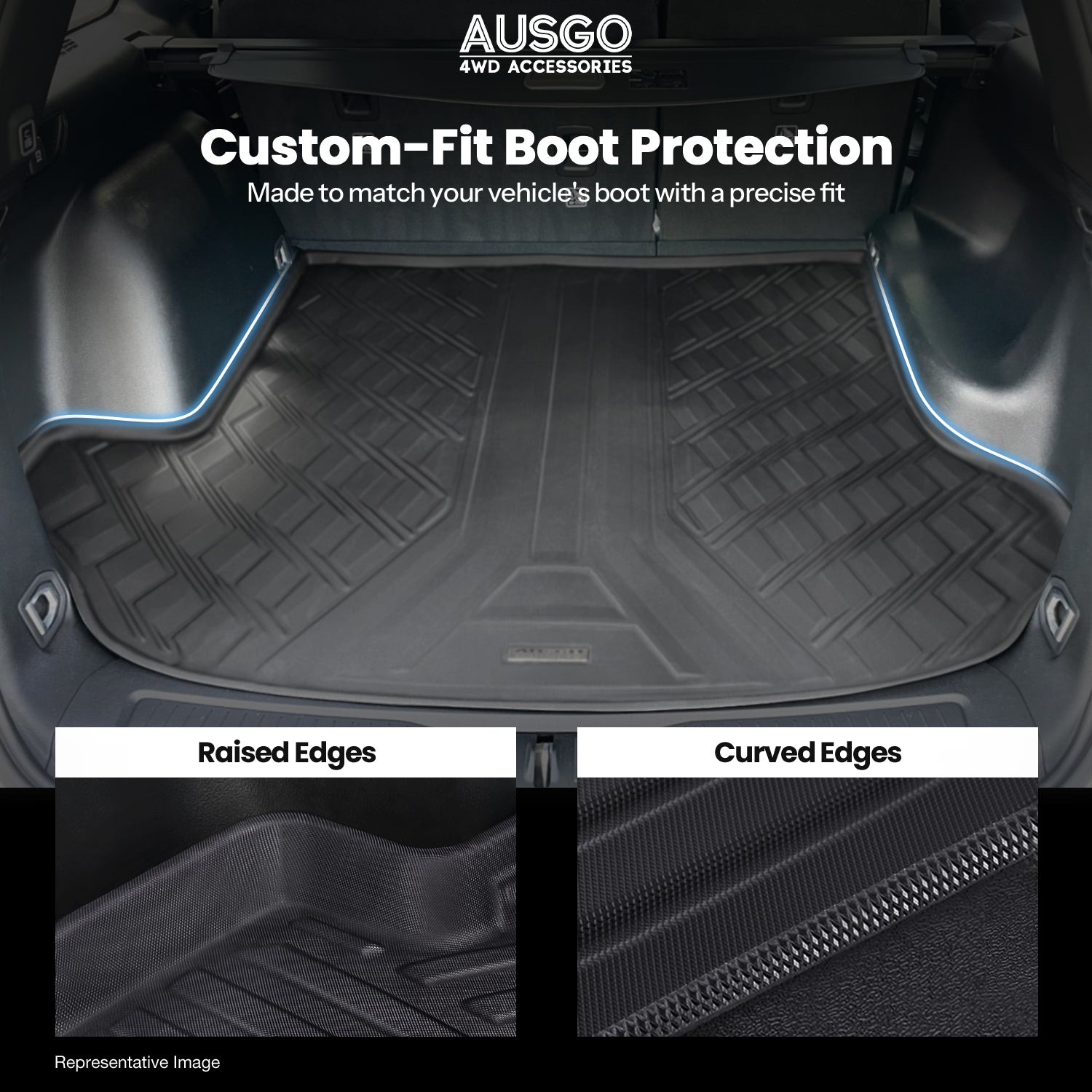 Boot Liner for Jeep Grand Cherokee WL Series 5 Seats 2022-Onwards