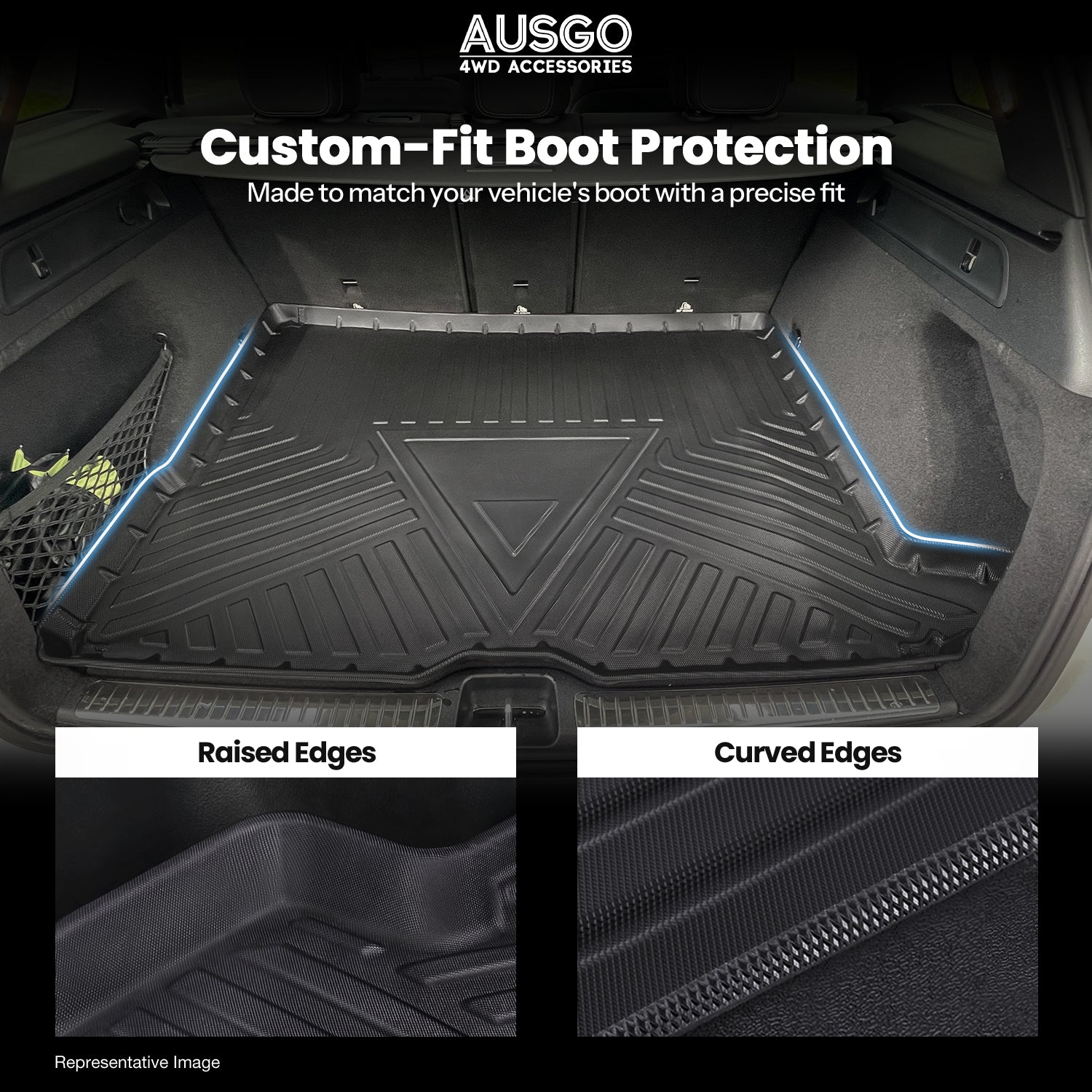 Boot Liner for Mercedes-Benz GLC-Class GLC Class X253 2015-2022