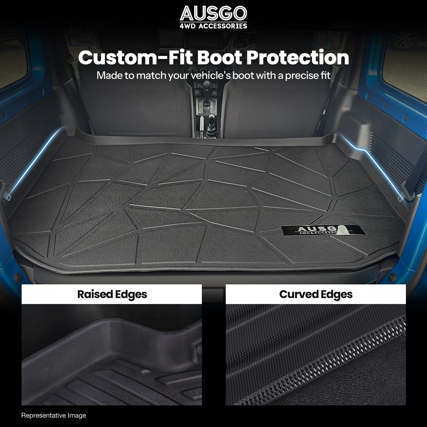 Boot Liner for Suzuki Jimny 3-Door 2018-Onwards