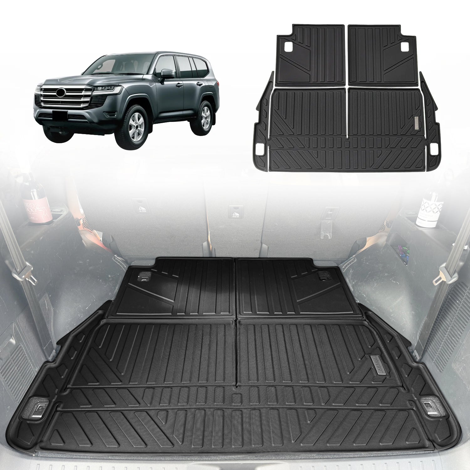 Boot Liner for Toyota Land Cruiser 300 Series 7-Seat 2021-Onwards