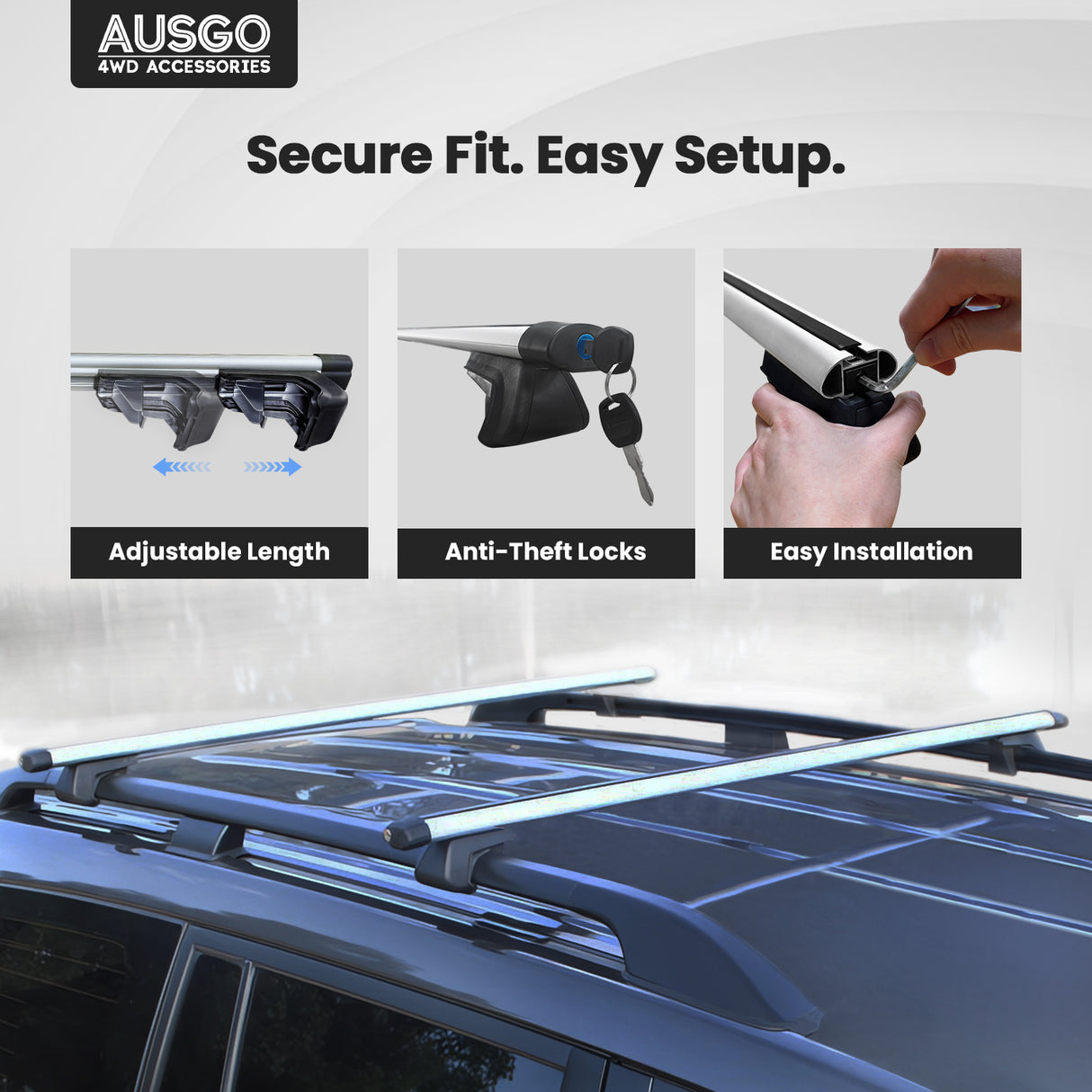 Car Roof Rack for Holden Captiva 2006-2019