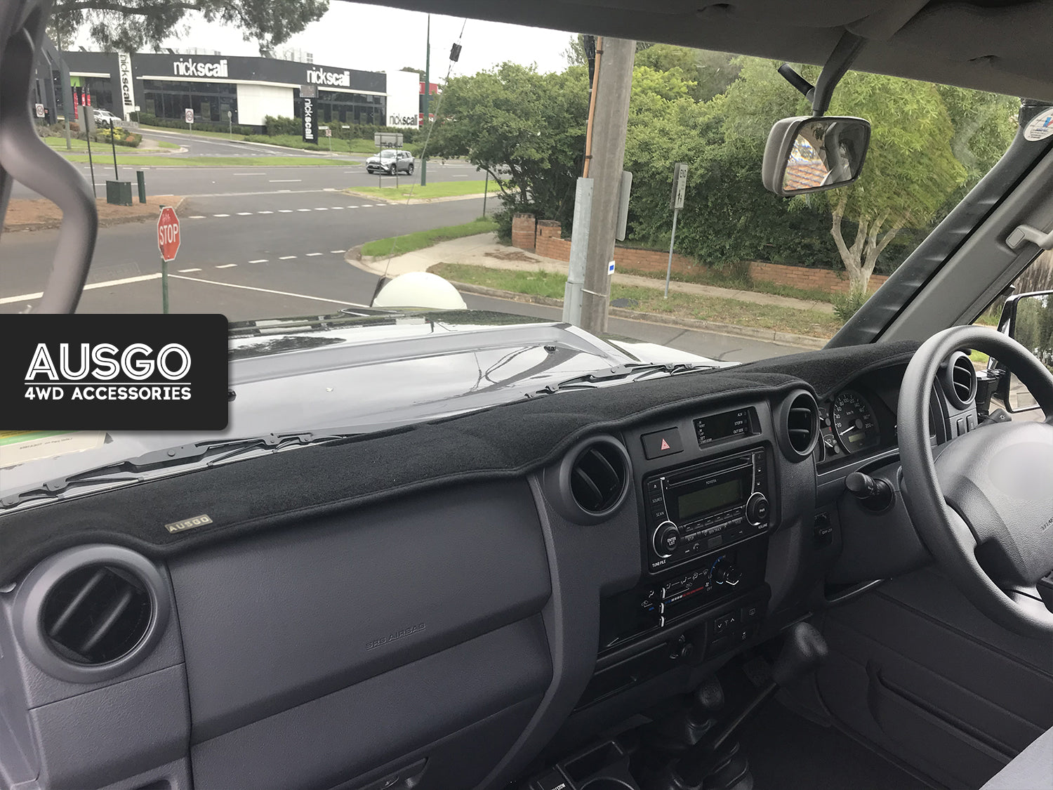 Dash Mat for Toyota Land Cruiser 70 76 78 79 Series 2023-Onwards