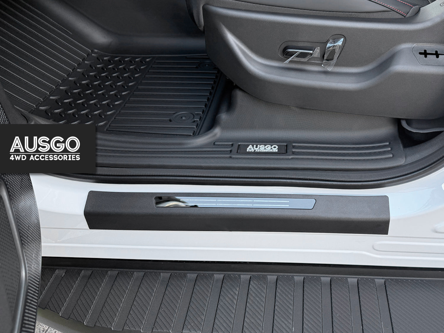 7D Floor Mats + Door Sill Protector for BYD Shark 6 2024-Onwards