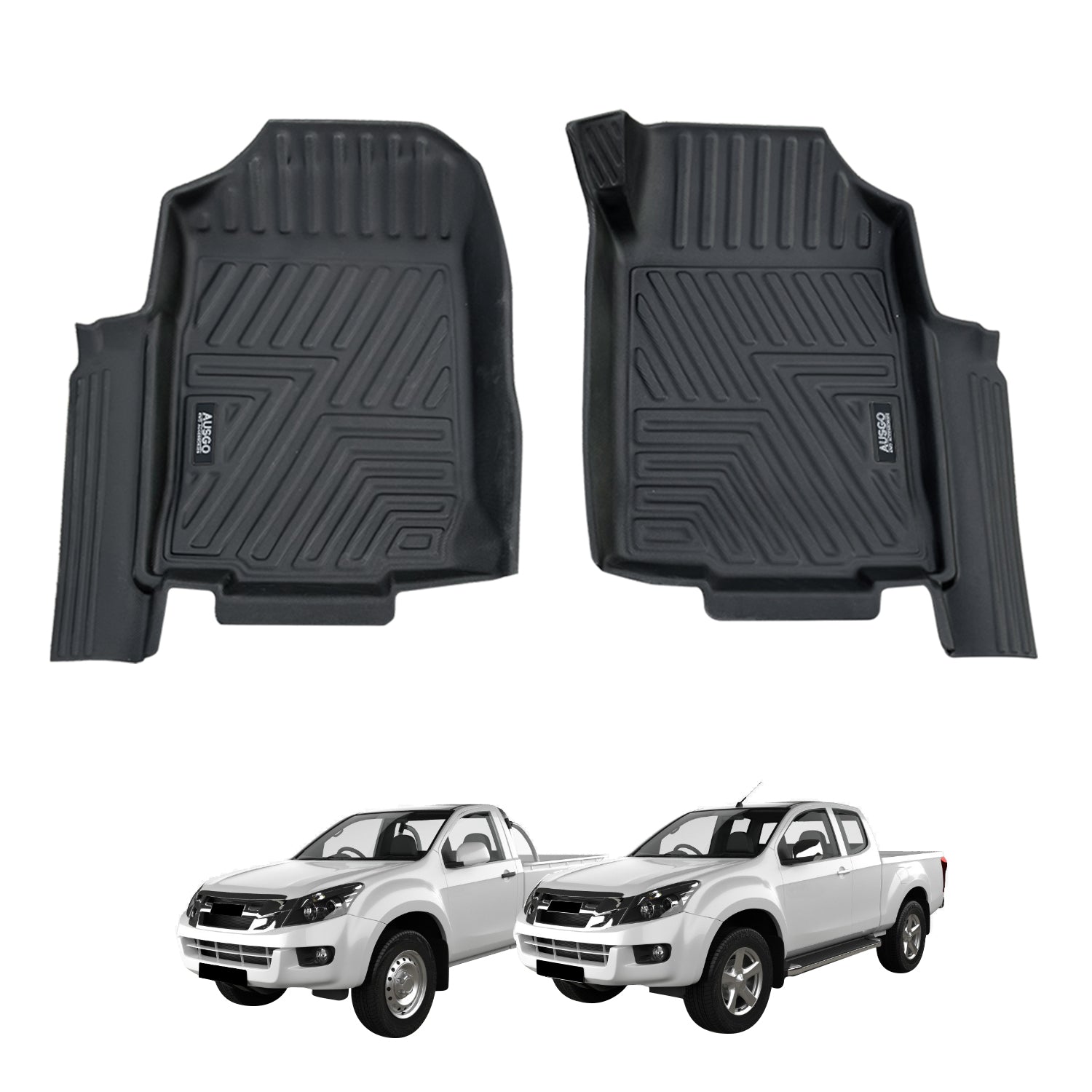 5D Car Floor Mats for ISUZU D-MAX DMAX Single / Extra Cab 2012-2020