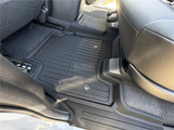 7D Injection Floor Mats + Black Door Sill Protector for ISUZU MUX MU-X 2021-Onwards