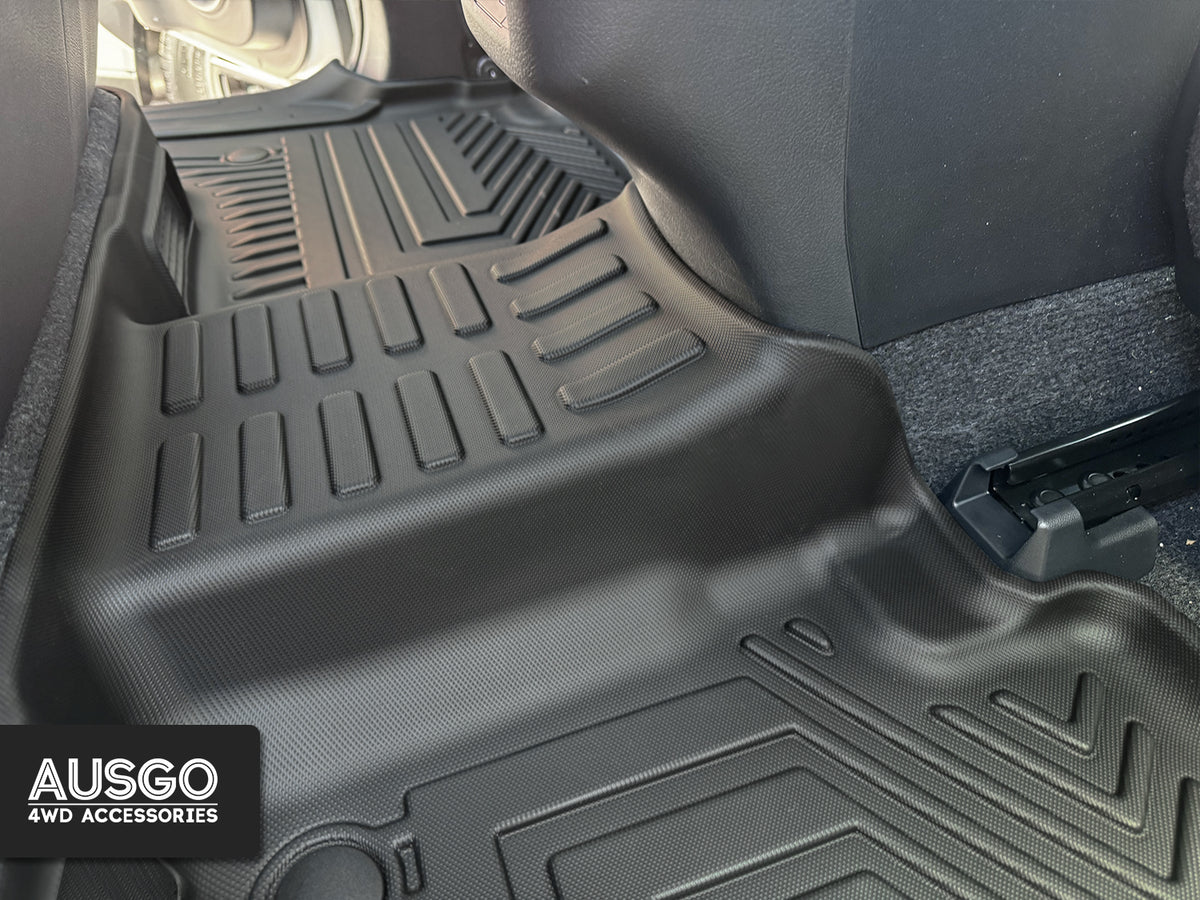 5D Car Floor Mats for Toyota Hilux Hybrid / EV Dual Cab 2024-Onwards