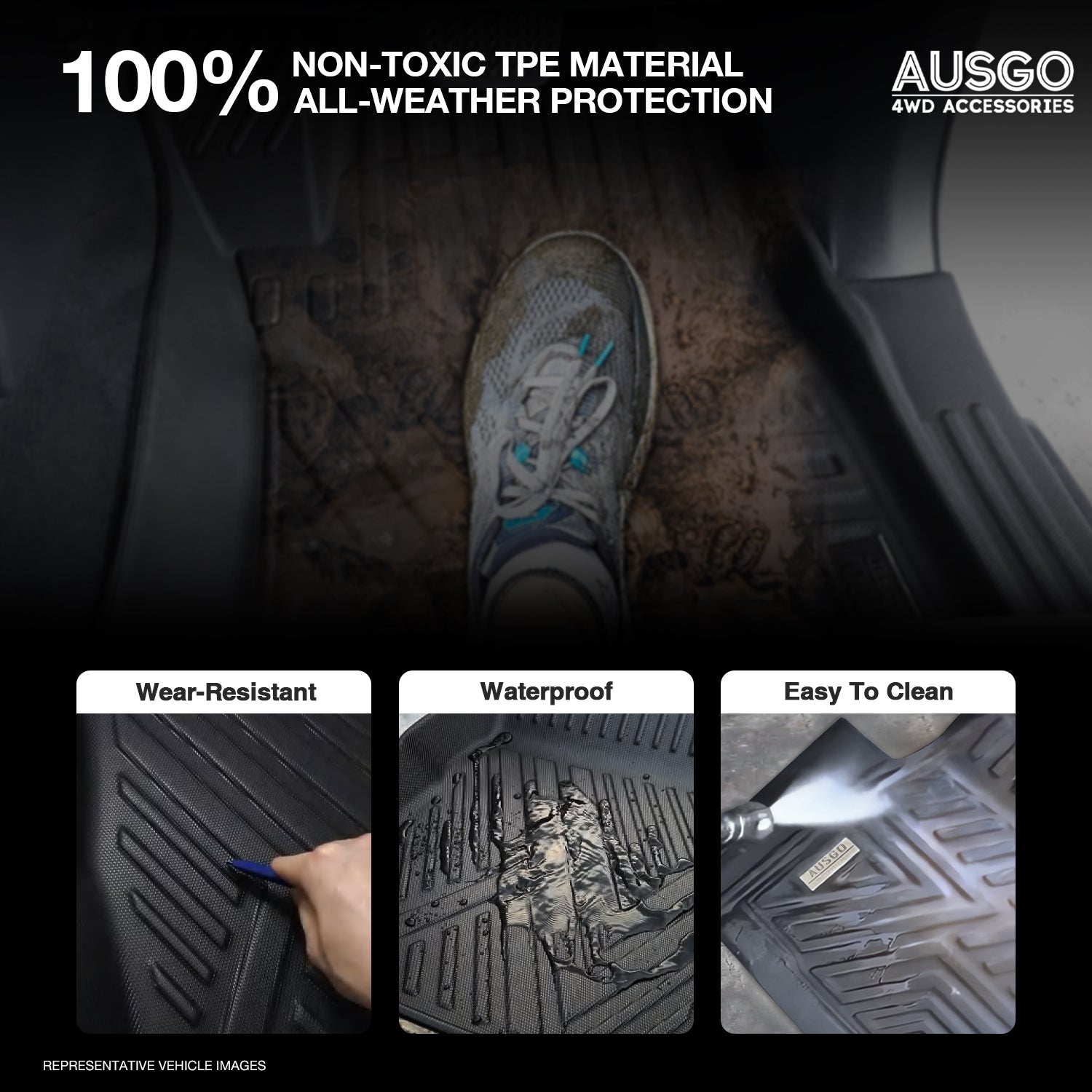 PRE-ORDER 5D Car Floor Mats for Hyundai Kona 2023-Onwards