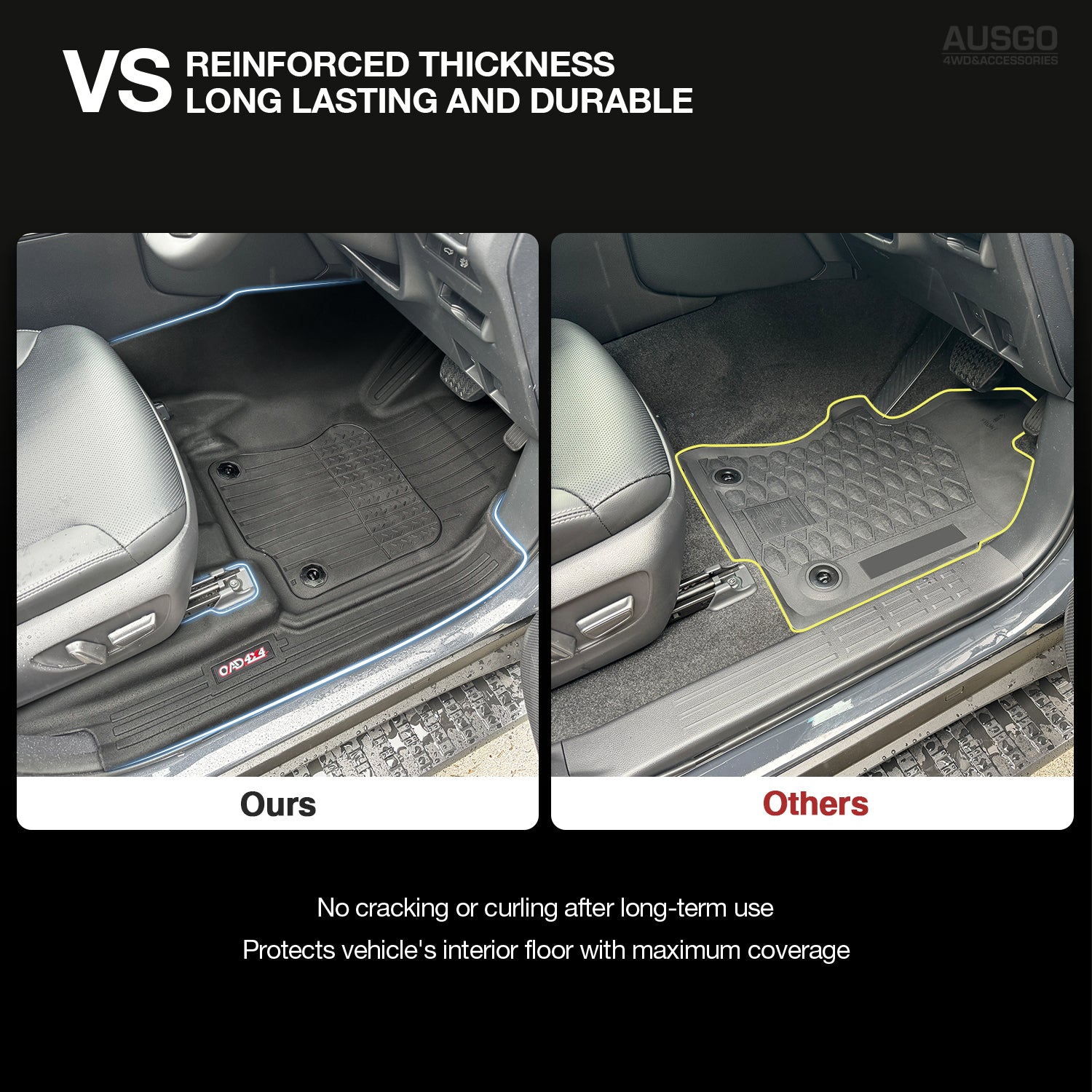 7D Injection Floor Mats for Lexus GX550 2024-Onwards