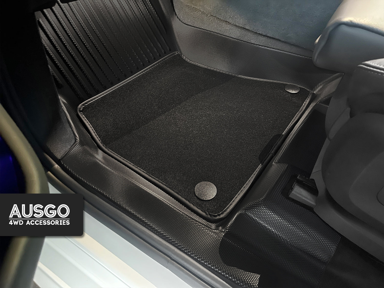 Double-Layer Car Floor Mats for BMW X5 G05 2018-Onwards