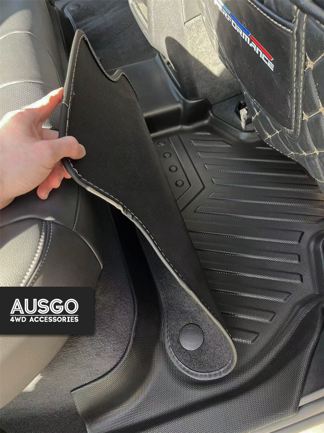 Double-Layer Car Floor Mats for BMW X5 G05 2018-Onwards