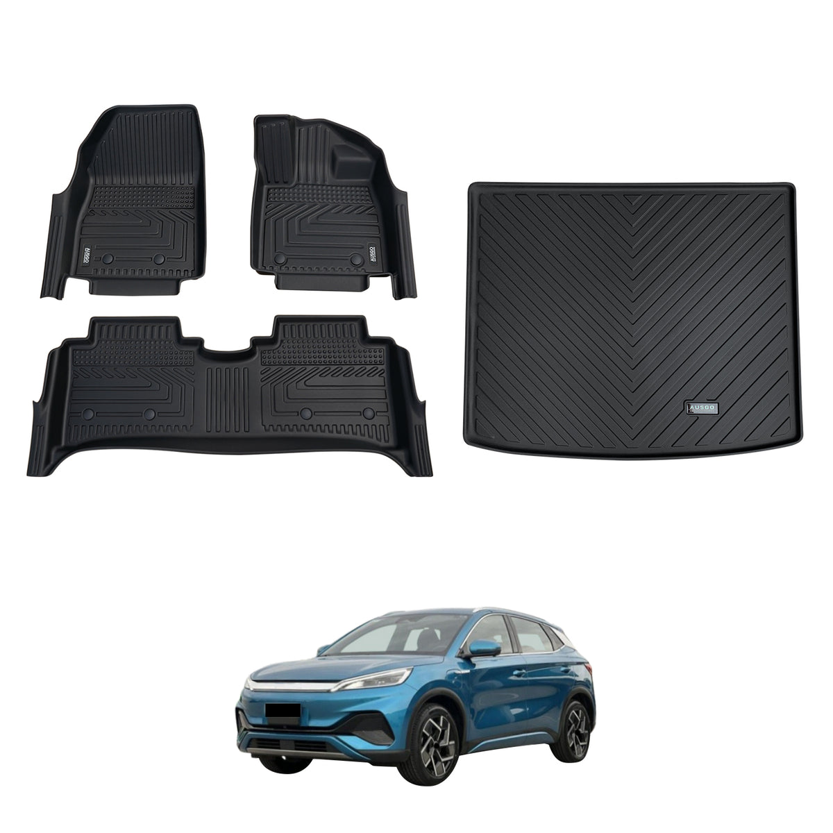 5D Car Floor Mats for BYD ATTO 3 2022-Onwards