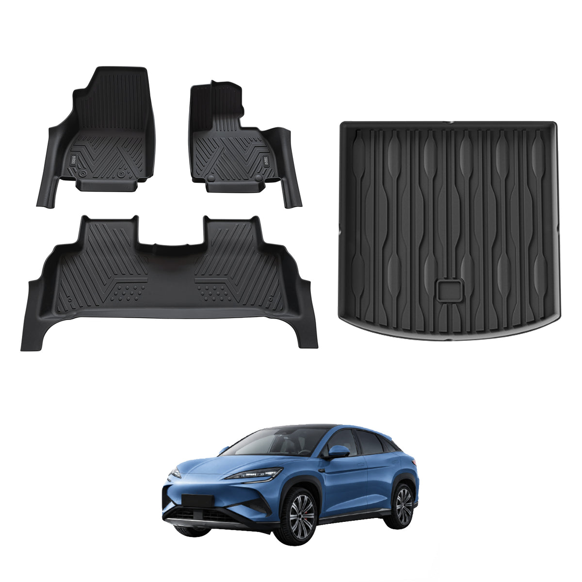 PRE-ORDER 5D Car Floor Mats for BYD Sealion 7 2025-Onwards