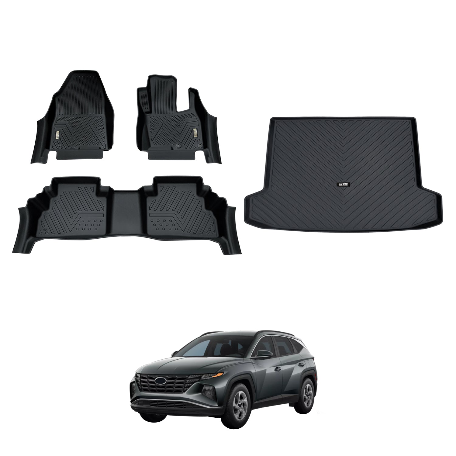 5D Car Floor Mats for Hyundai Tucson 2021-Onwards