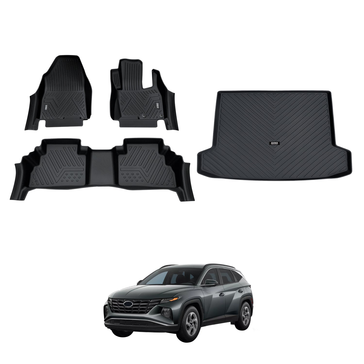 5D Car Floor Mats for Hyundai Tucson 2021-Onwards