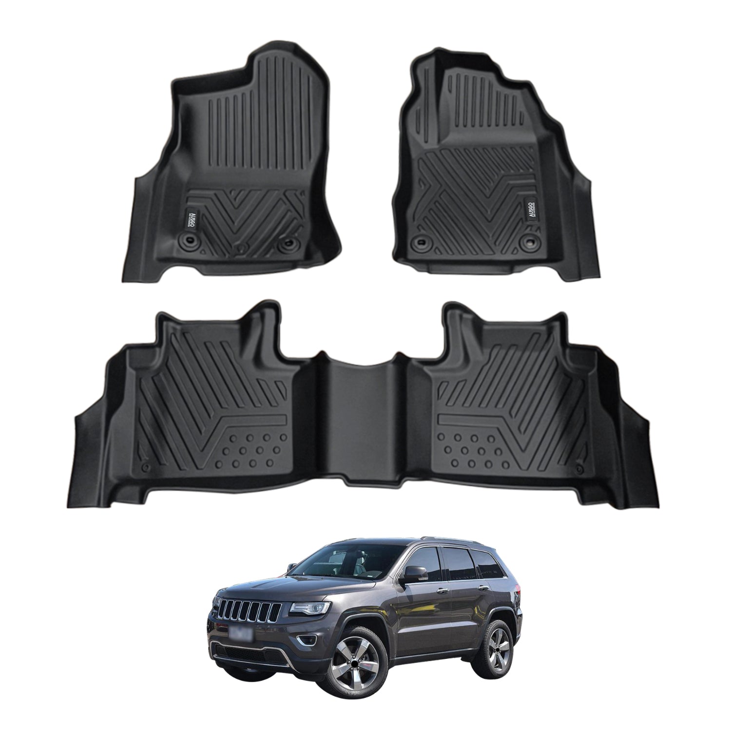 PRE-ORDER 5D Car Floor Mats for Jeep Grand Cherokee WK Series 2010-2021