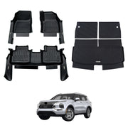 7D Car Floor Mats for Mitsubishi Outlander 7 Seater Petrol 2021-Onwards