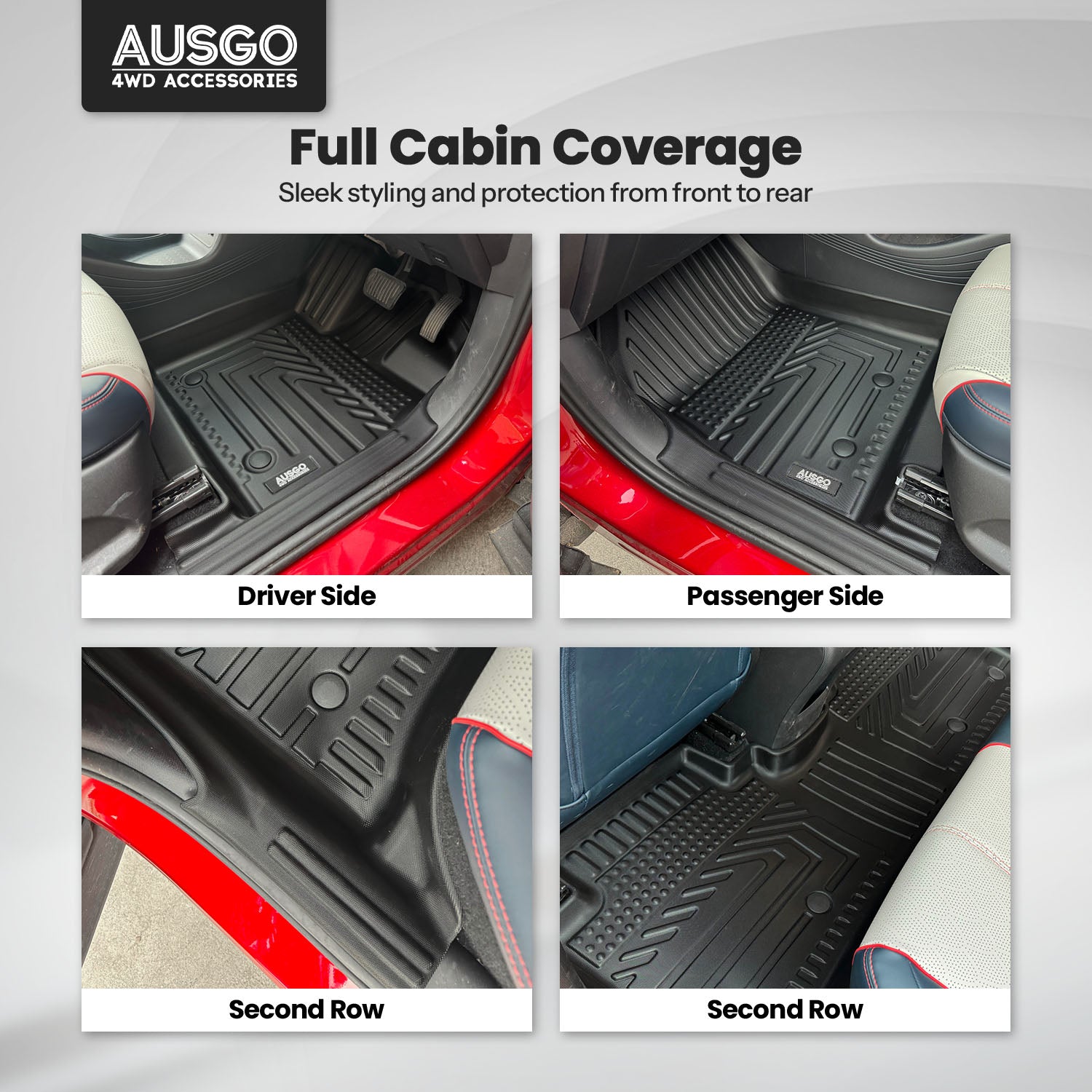 5D Car Floor Mats for BYD ATTO 3 2022-Onwards