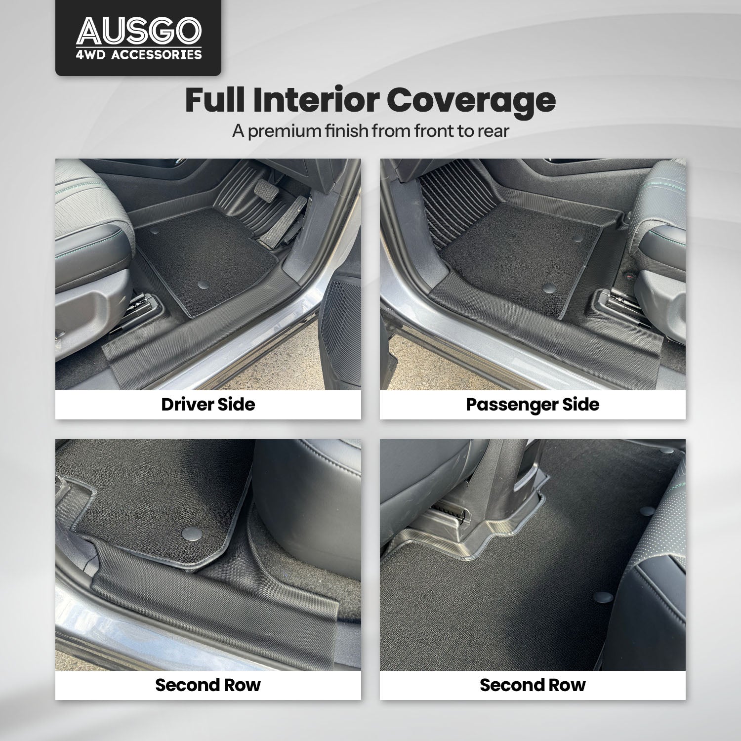 Double-Layer Car Floor Mats for BYD SEALION 6 2024-Onwards