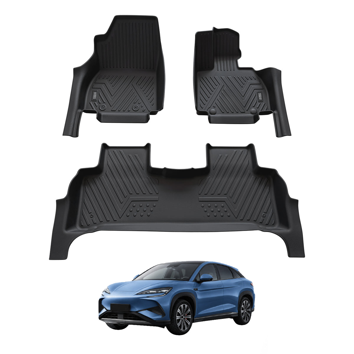 PRE-ORDER 5D Car Floor Mats for BYD Sealion 7 2025-Onwards