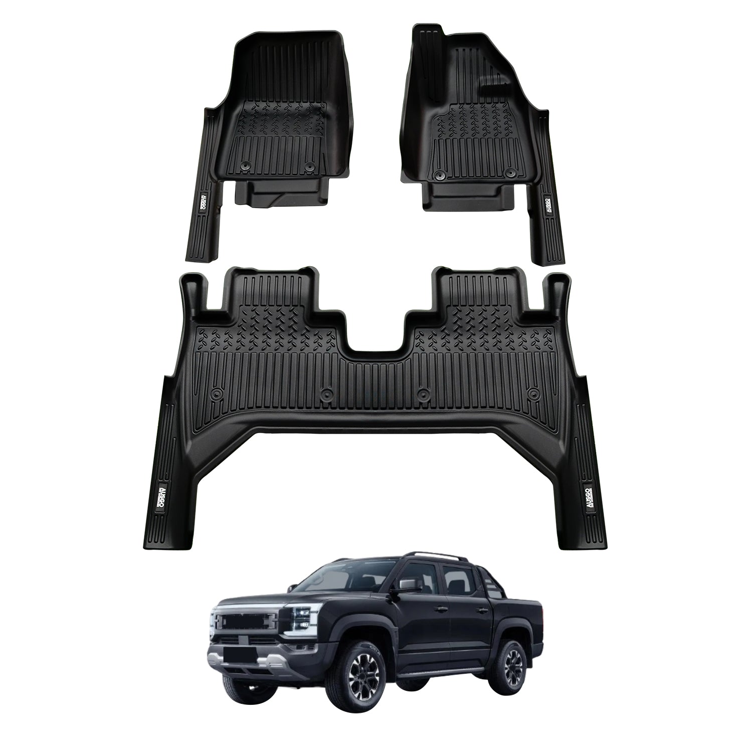 7D Car Floor Mats for BYD Shark 6 2025-Onwards