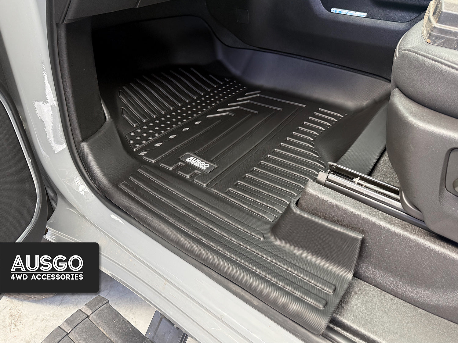 5D Car Floor Mats for Chevrolet Silverado HD T1 Series 2021-Onwards