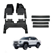 7D Floor Mats + Door Sill Protector for BYD Shark 6 2024-Onwards