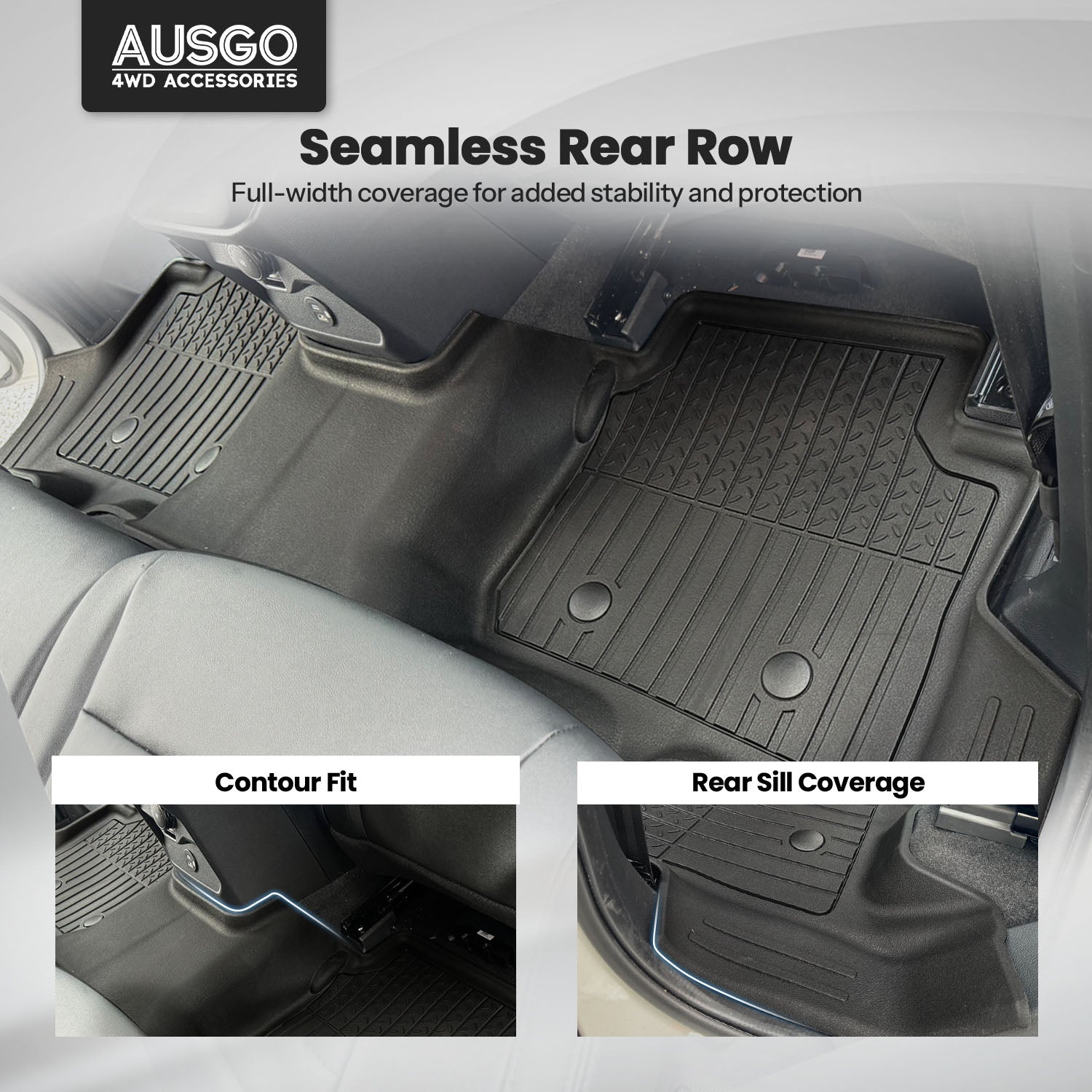 7D Injection Floor Mats for Ford Everest 2022-Onwards