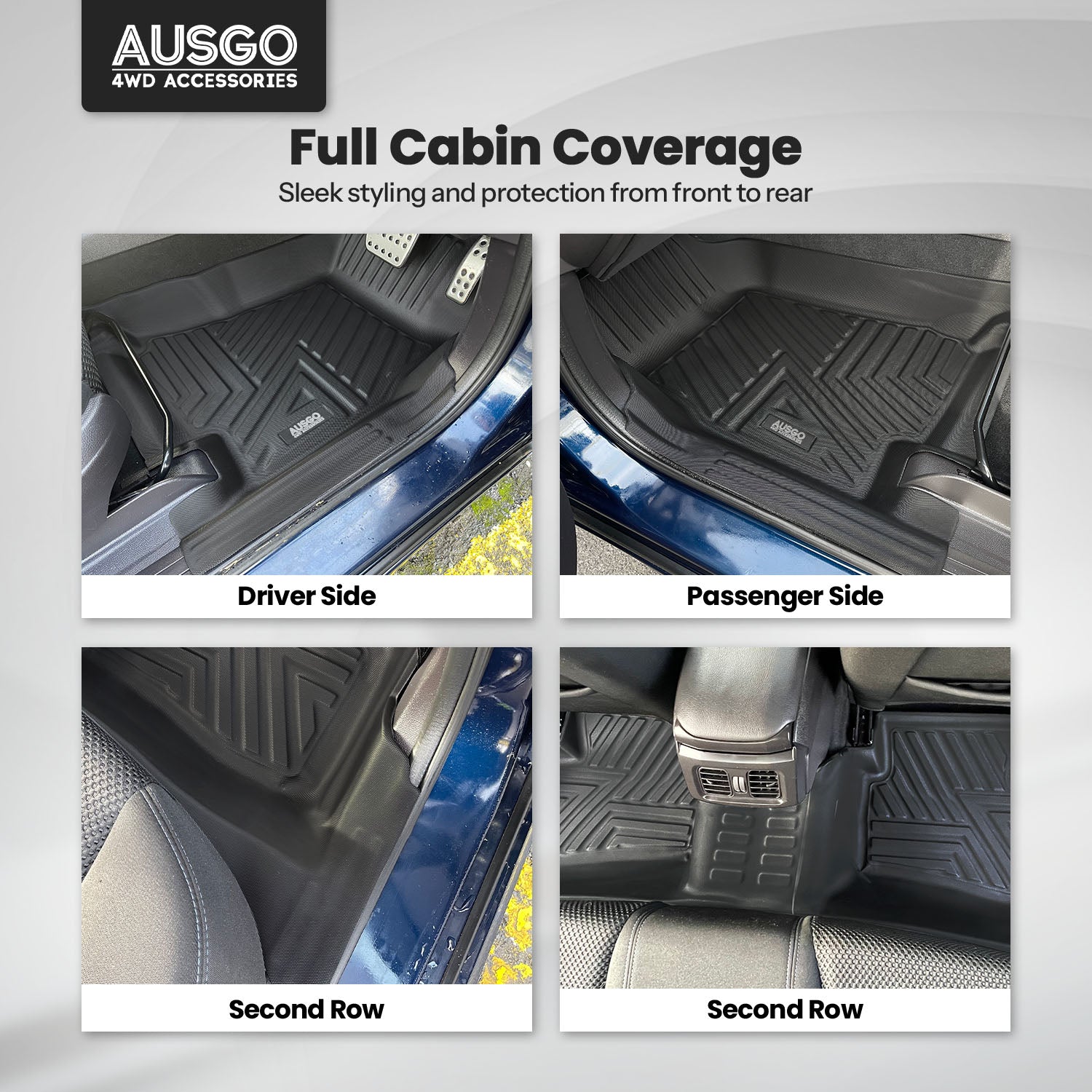 5D Car Floor Mats for Ford Falcon FG 2008-2019