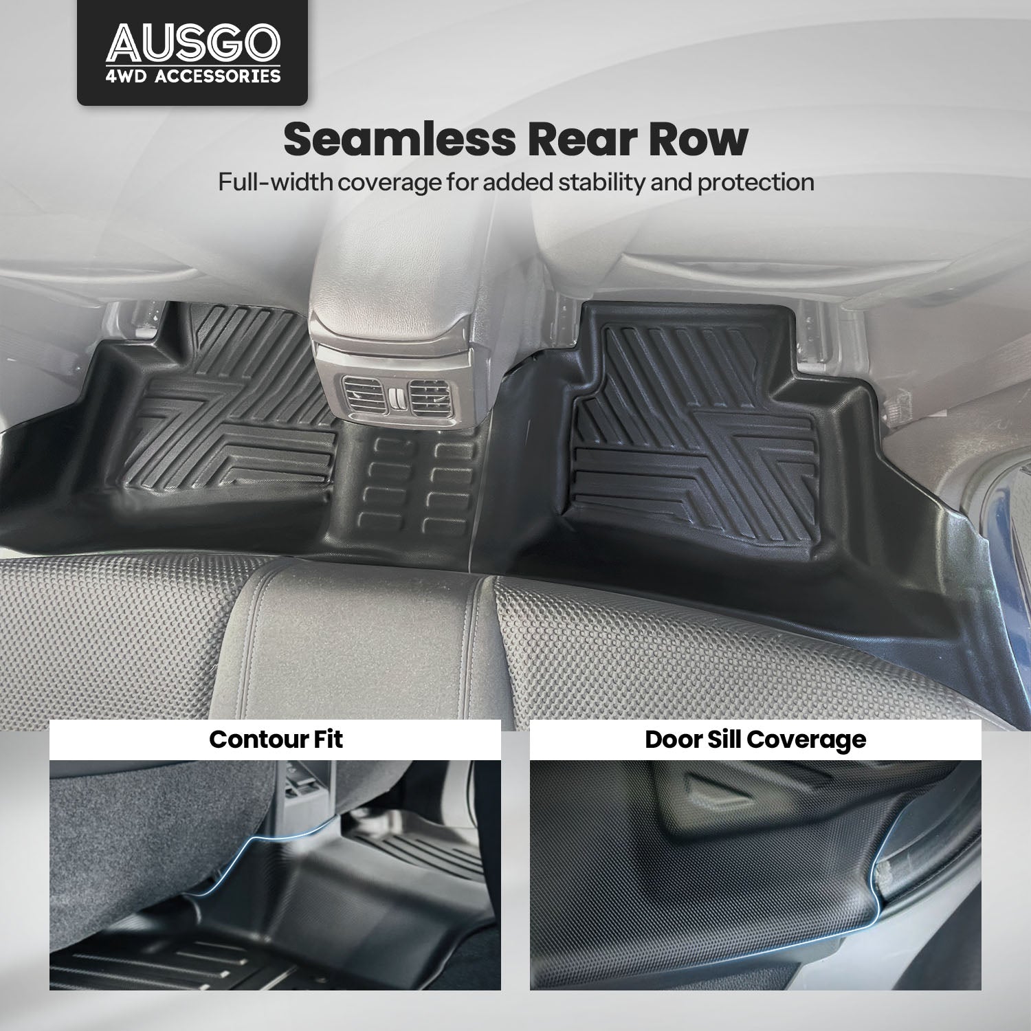 5D Car Floor Mats + Cargo Mat for Ford Falcon FG ecoLPi Series 2008-2014