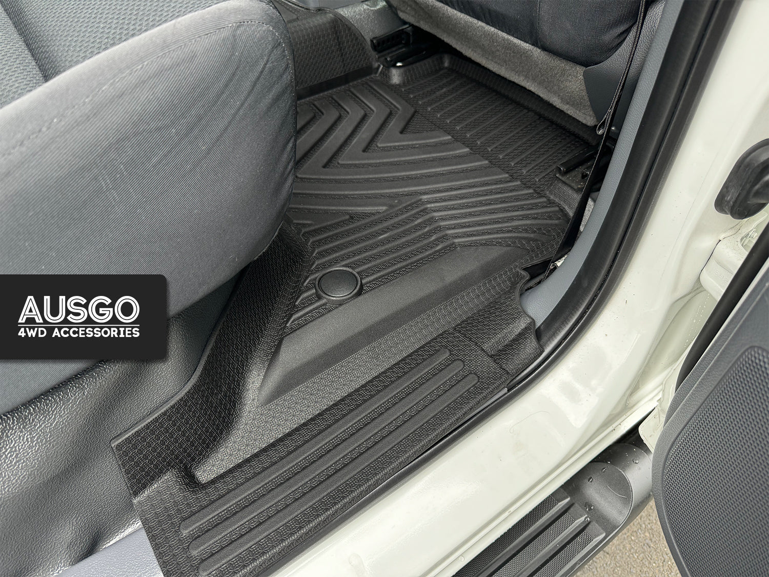 5D Injection Floor Mats for Ford Ranger PX PX2 PX3 Series Dual Cab 2011-2022