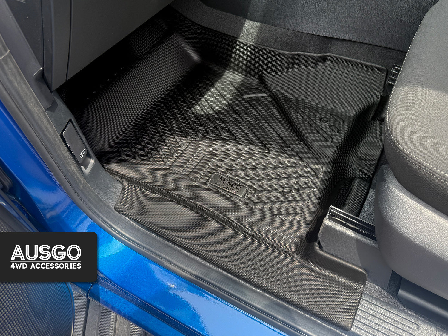 5D Car Floor Mats for Ford Ranger Dual Cab 2022-Onwards