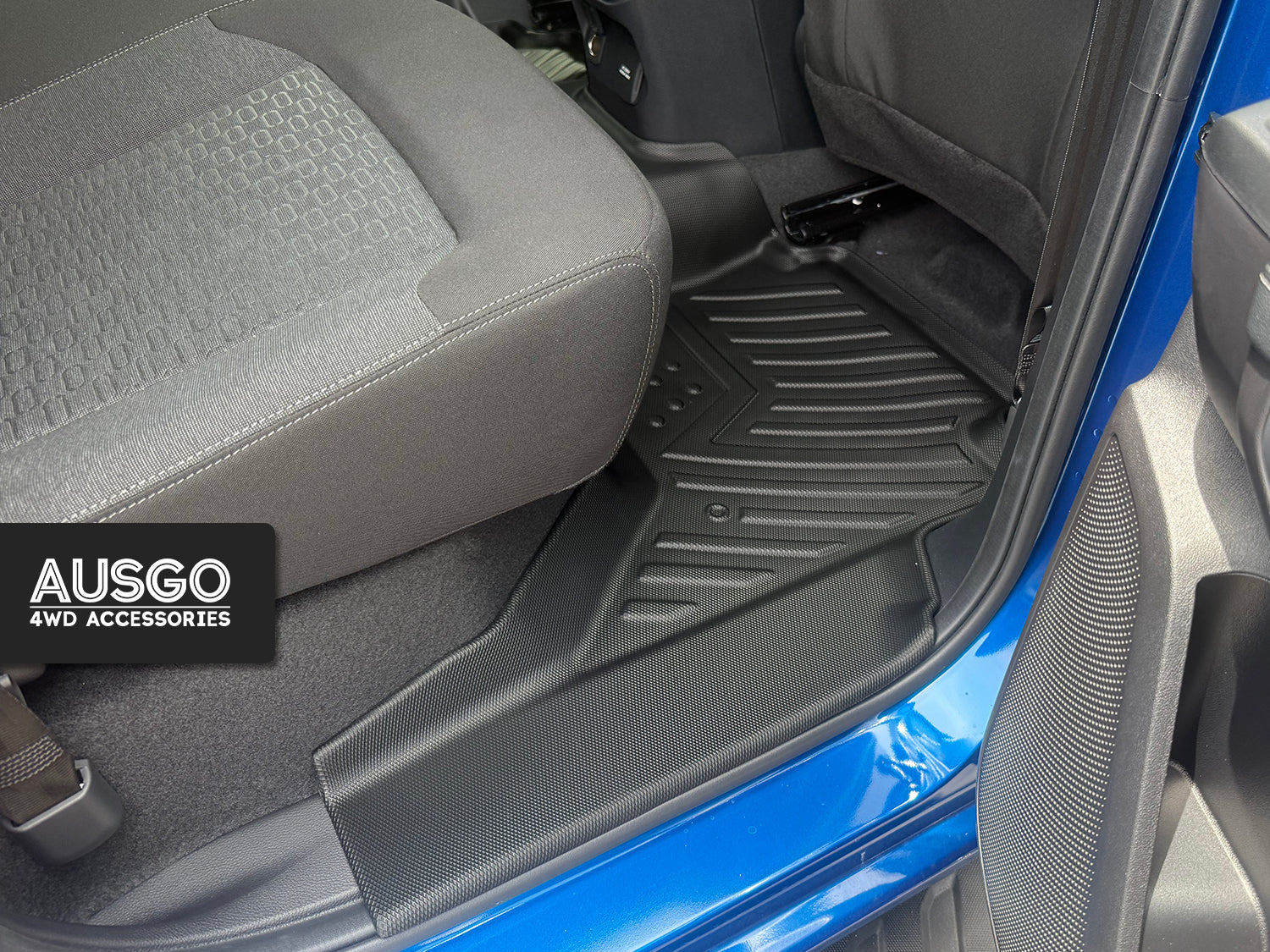 5D Car Floor Mats for Ford Ranger Dual Cab 2022-Onwards