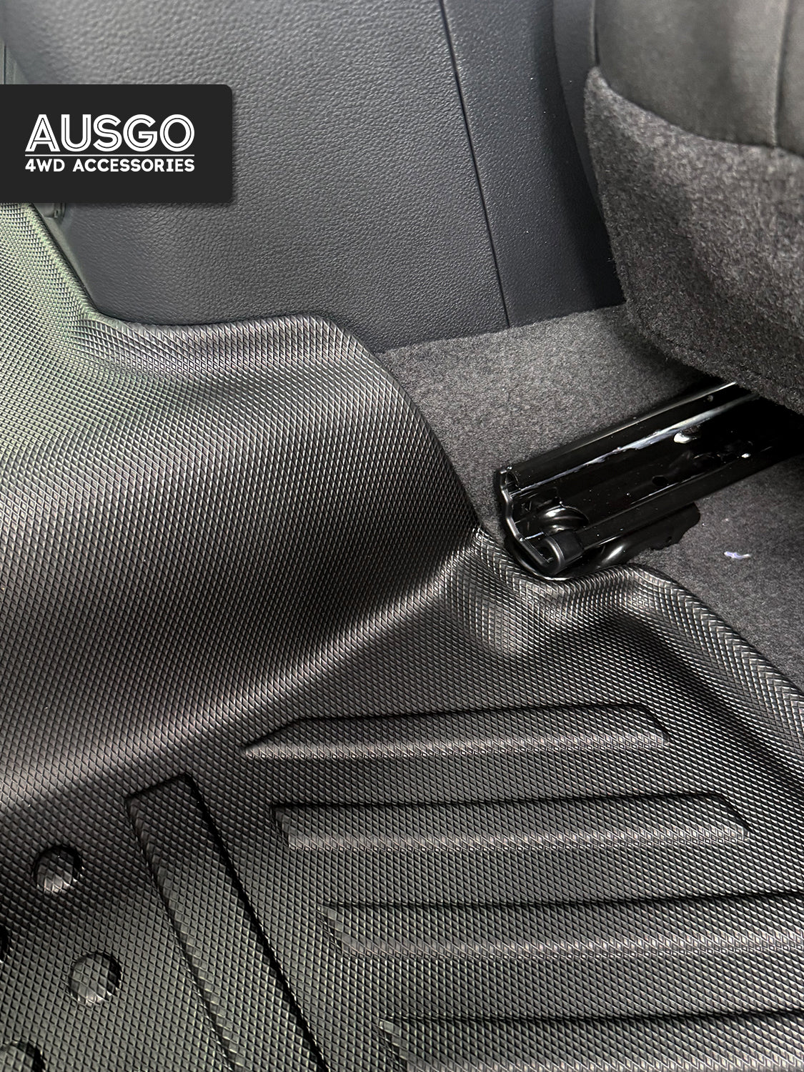 5D Car Floor Mats for Ford Ranger Dual Cab 2022-Onwards
