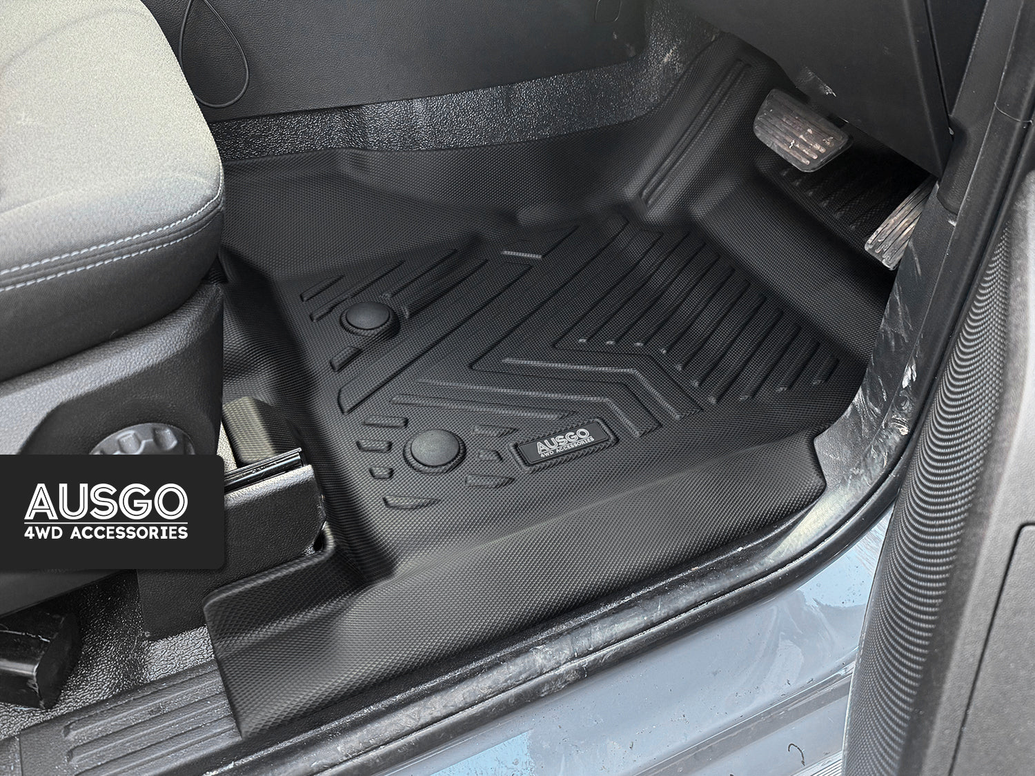 5D Car Floor Mats for Ford Ranger Super Duty Dual Cab 2026-Onwards