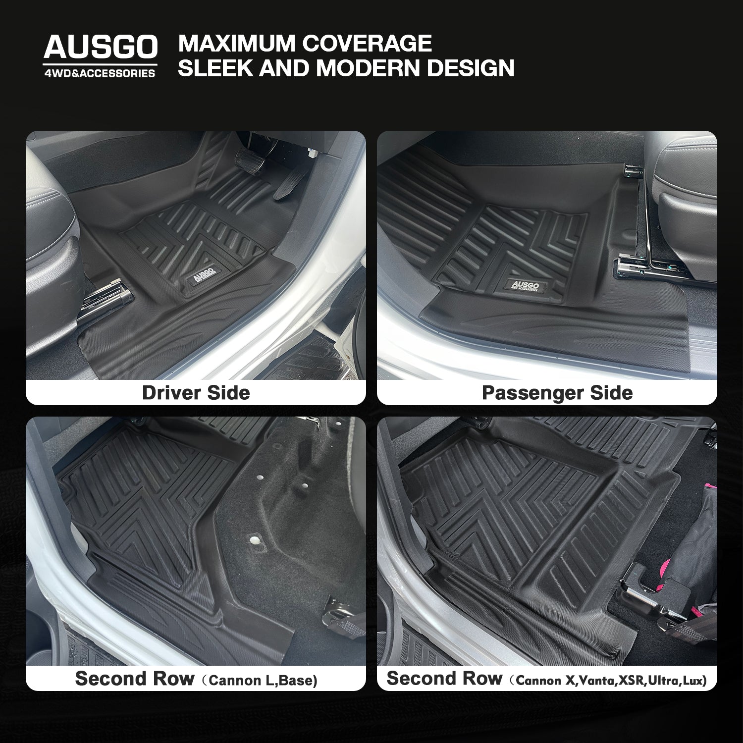 5D Car Floor Mats for GWM Cannon 2020-Onwards