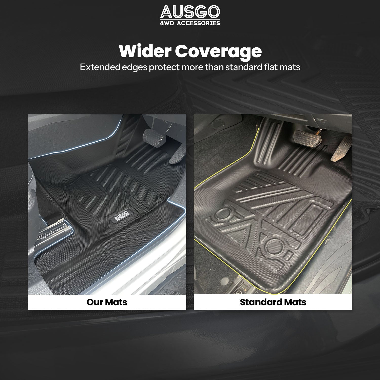 5D Car Floor Mats for GWM Cannon Single Cab 2025-Onwards