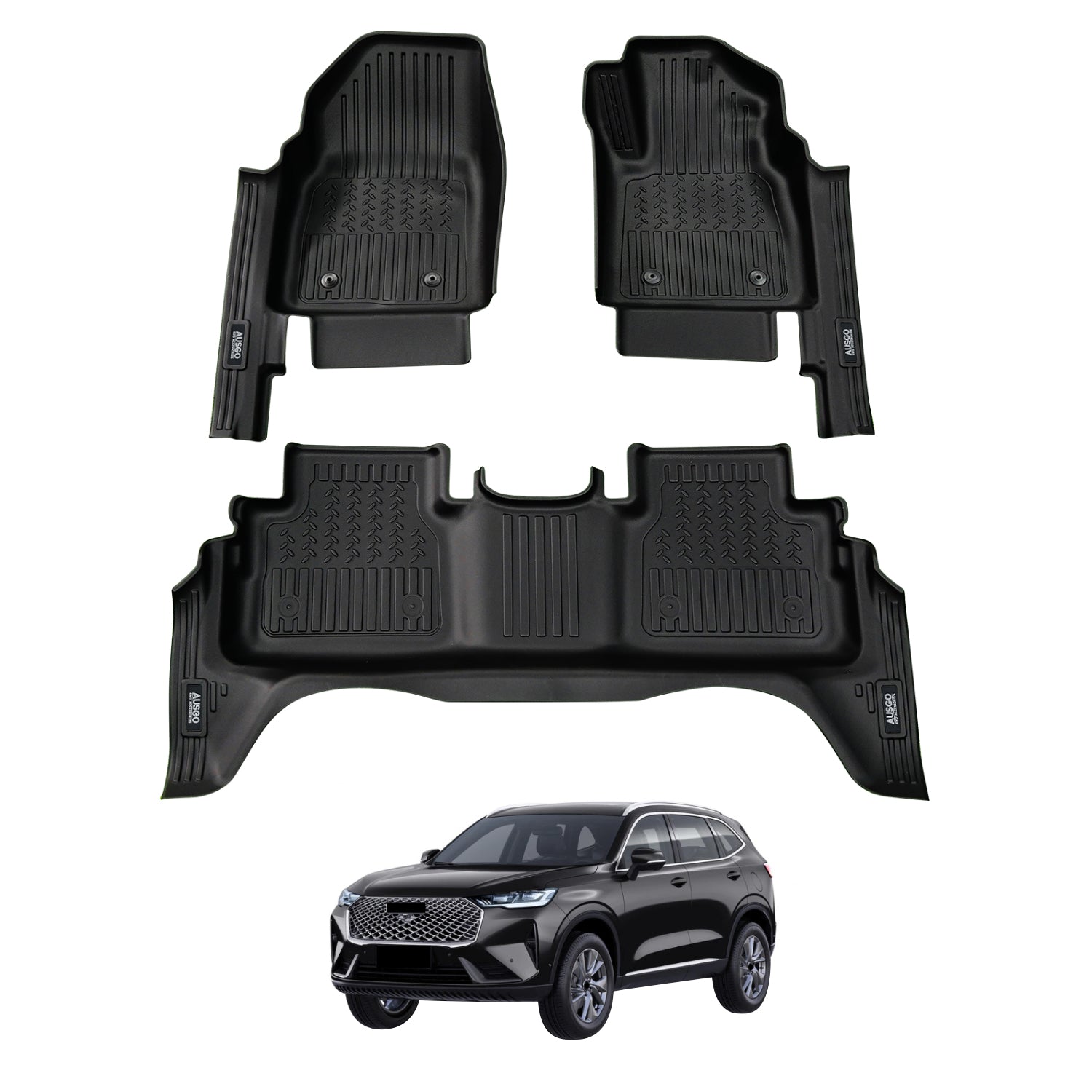 7D Car Floor Mats for Haval H6 B01 Series 2021-Onwards