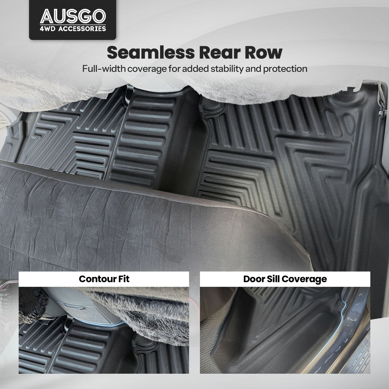 5D Car Floor Mats for Toyota Hilux Dual Cab 2005-2015
