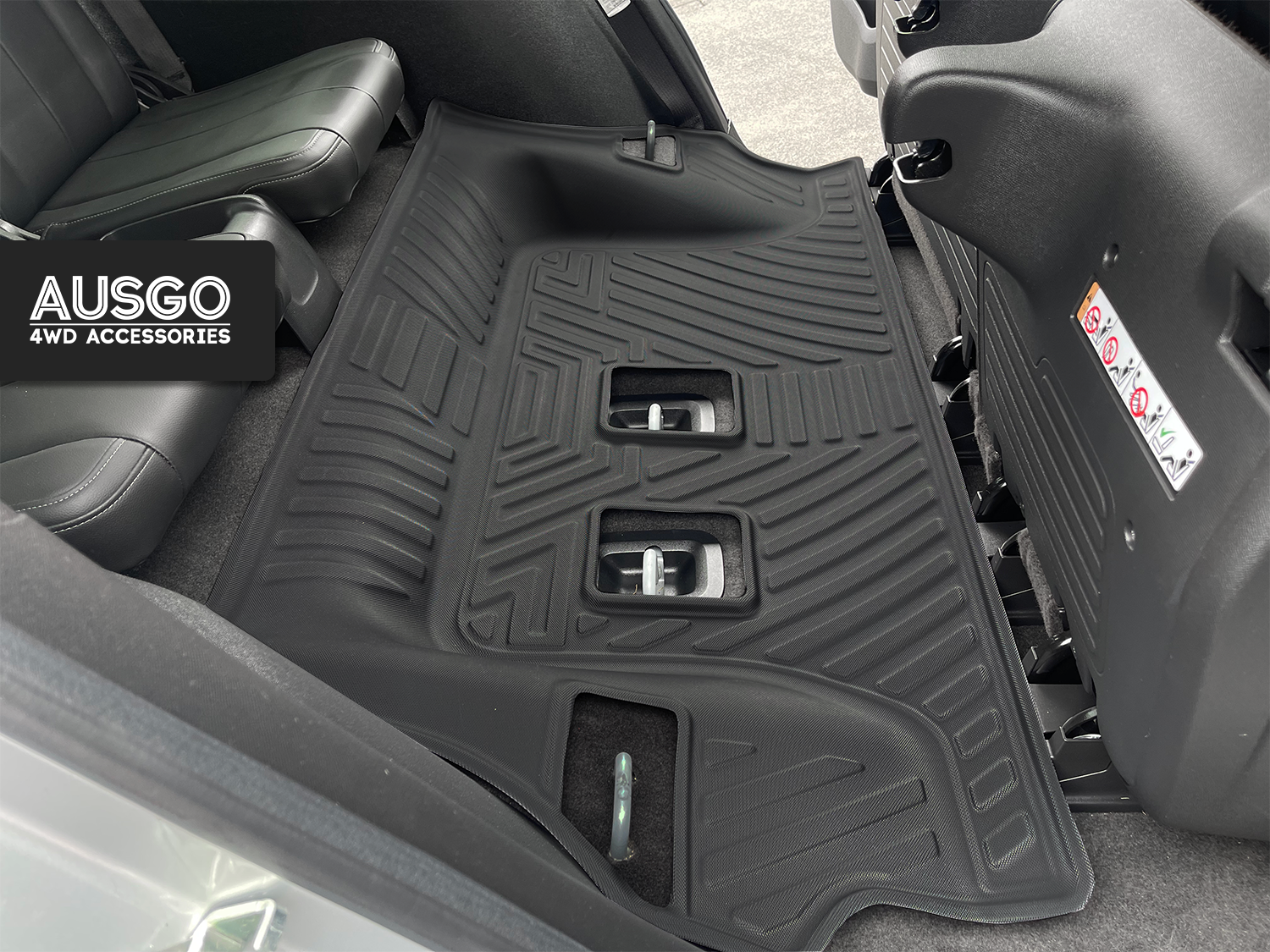 Third Row Floor Mat for Holden Colorado 7 RG Series 2012-2016