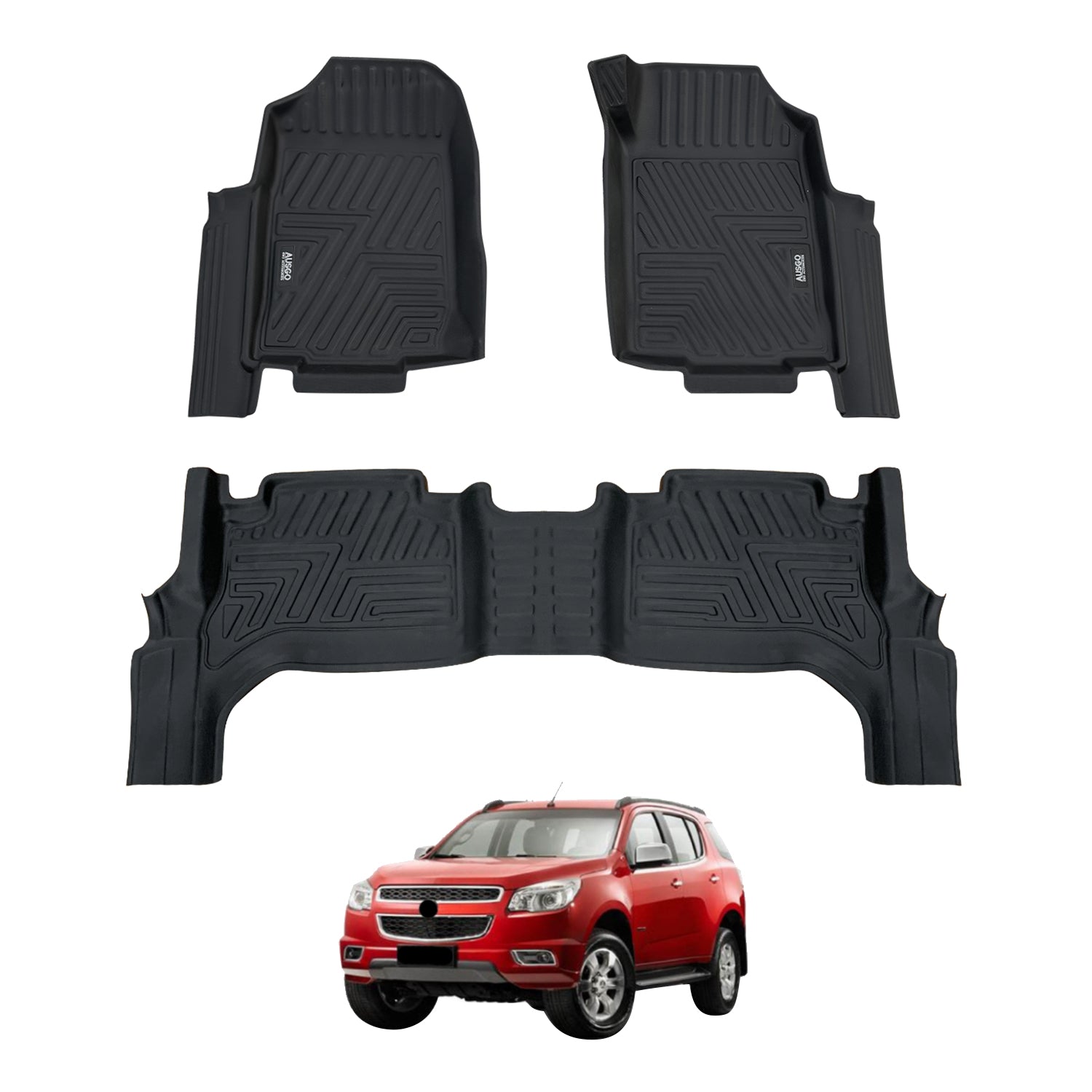 5D Car Floor Mats for Holden Colorado 7 RG Series 2012-2016