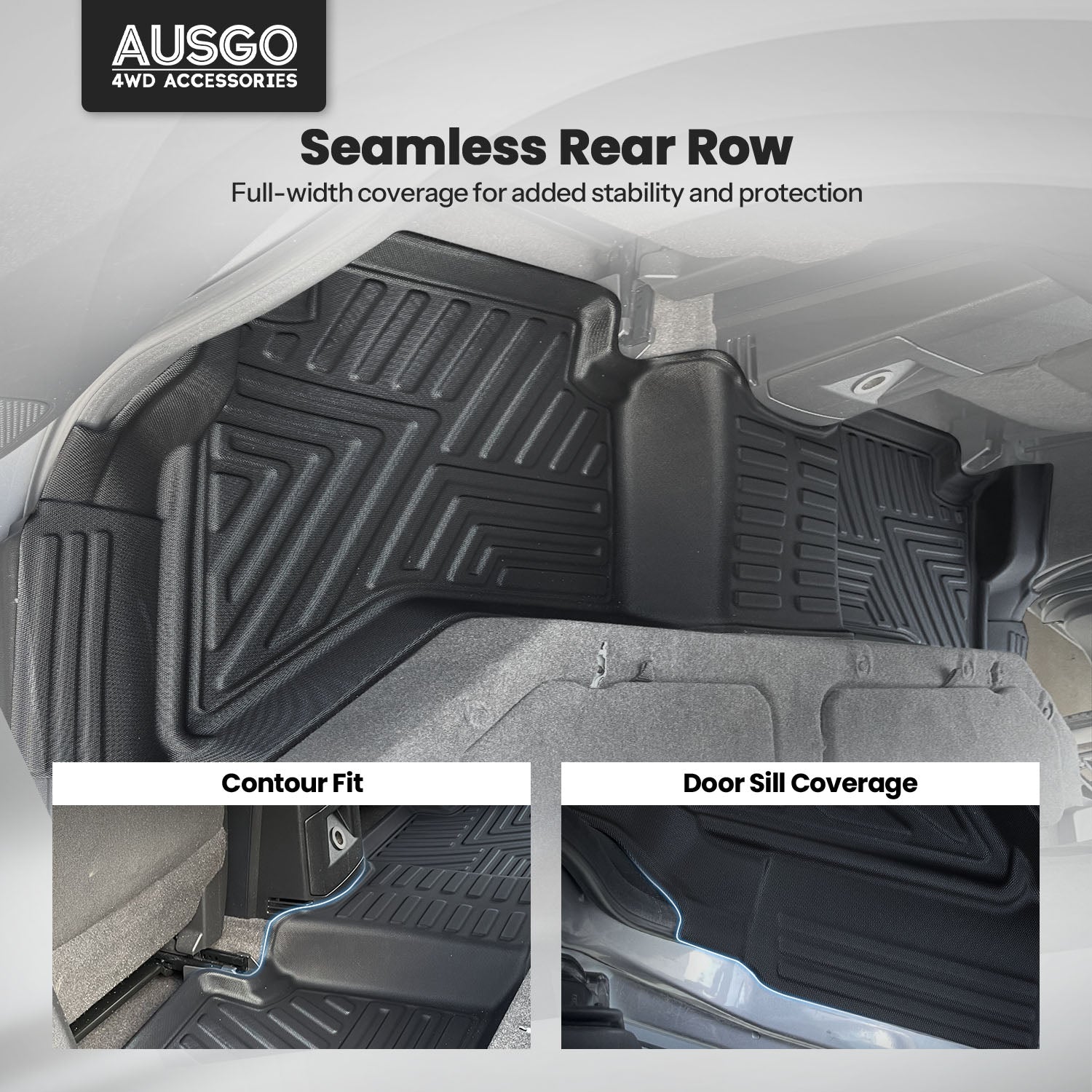 5D Car Floor Mats for ISUZU D-MAX DMAX Dual Cab 2012-2020