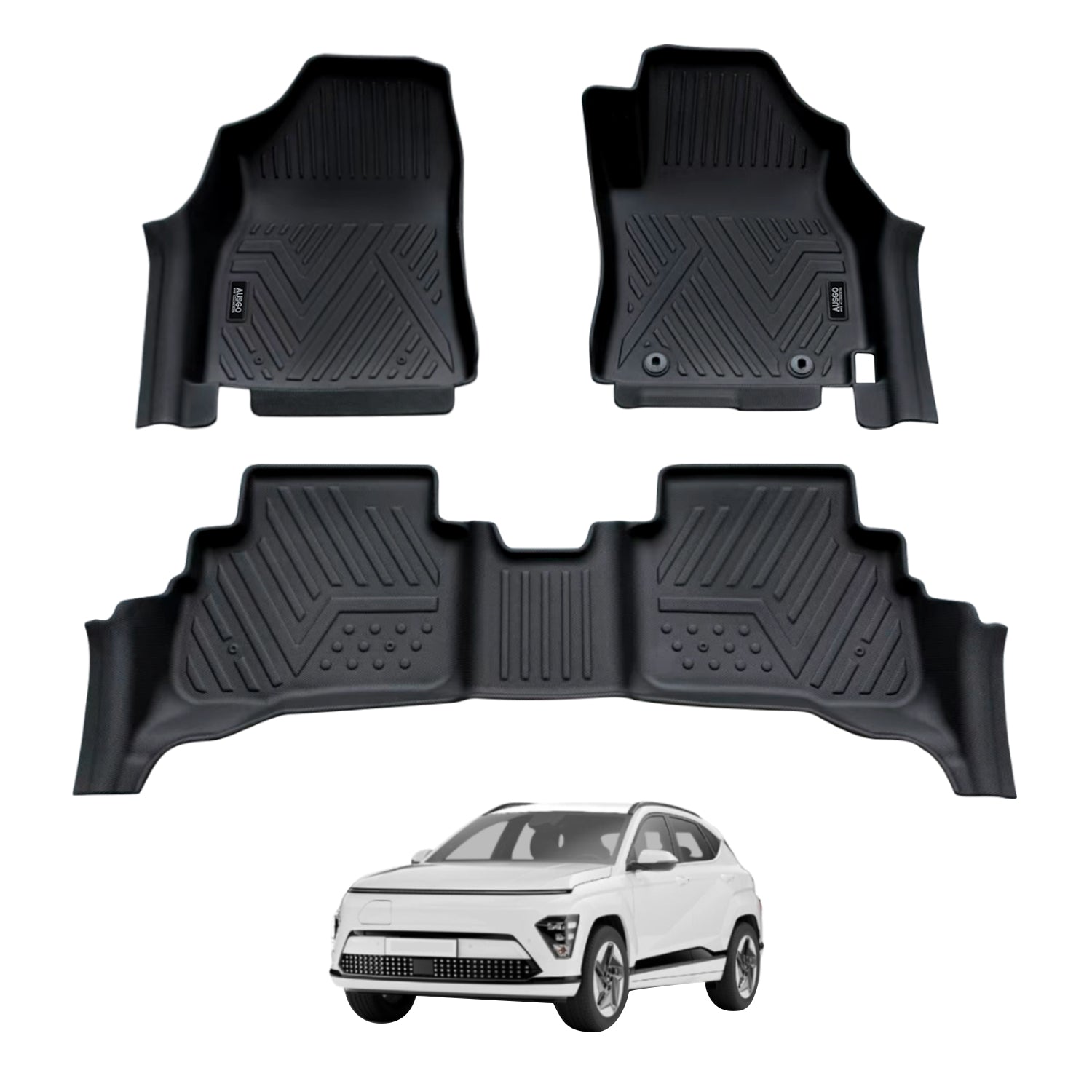 PRE-ORDER 5D Car Floor Mats for Hyundai Kona 2023-Onwards