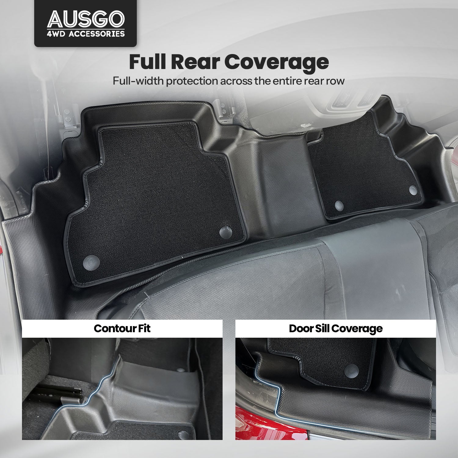 Double-Layer Car Floor Mats for Hyundai Tucson 2021-Onwards