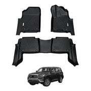 5D Car Floor Mats for Infiniti QX80 Z62 2015-2019