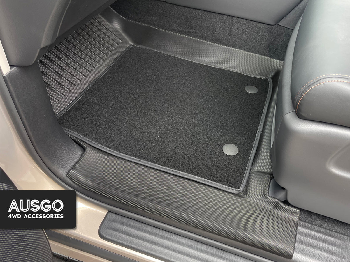 Double-Layer Car Floor Mats for Infiniti QX80 Z62 2015-2019