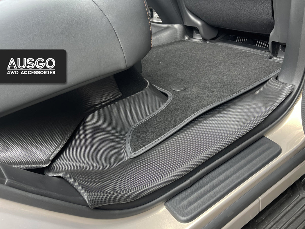 Double-Layer Car Floor Mats for Infiniti QX80 Z62 2015-2019