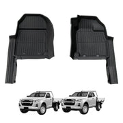 7D Injection Floor Mats for ISUZU D-MAX DMAX Single / Extra Cab 2020-Onwards
