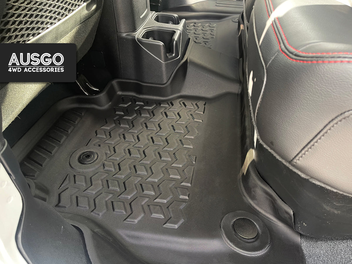 PRE-ORDER 5D Car Floor Mats for Jeep Gladiator Dual Cab 2020-Onwards